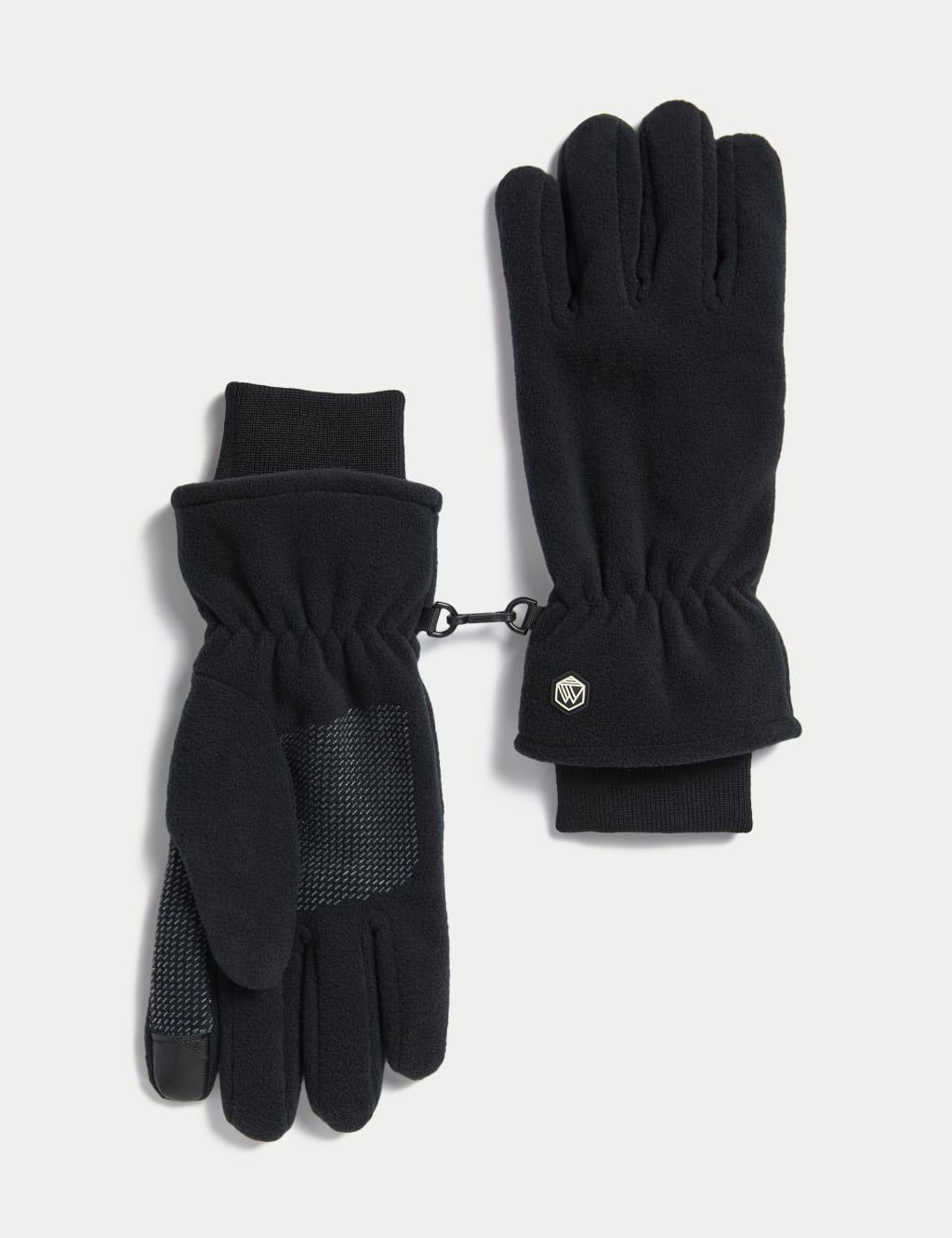 Mens fleece gloves clearance