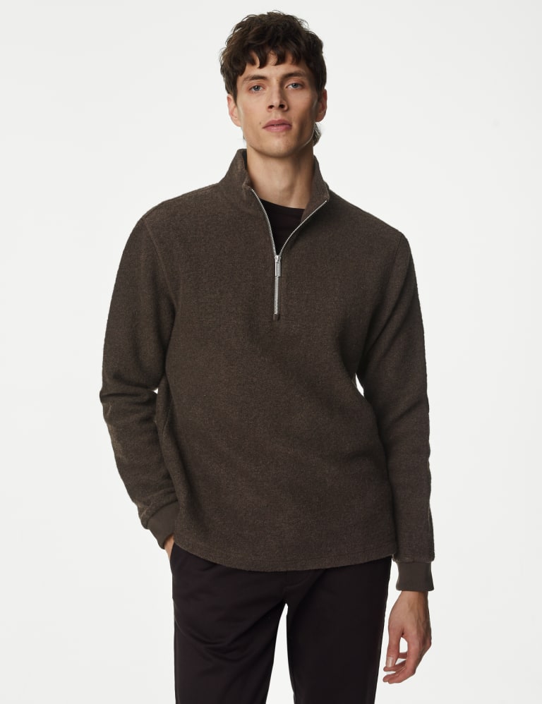 Fleece Half Zip Top