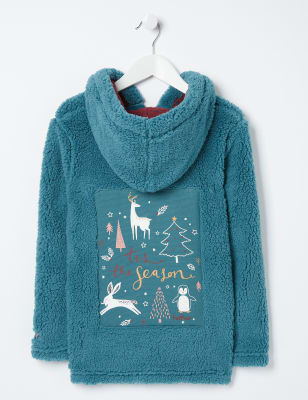 christmas fleece jacket