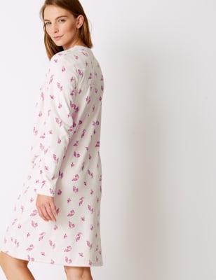 marks and spencer fleece nightdress