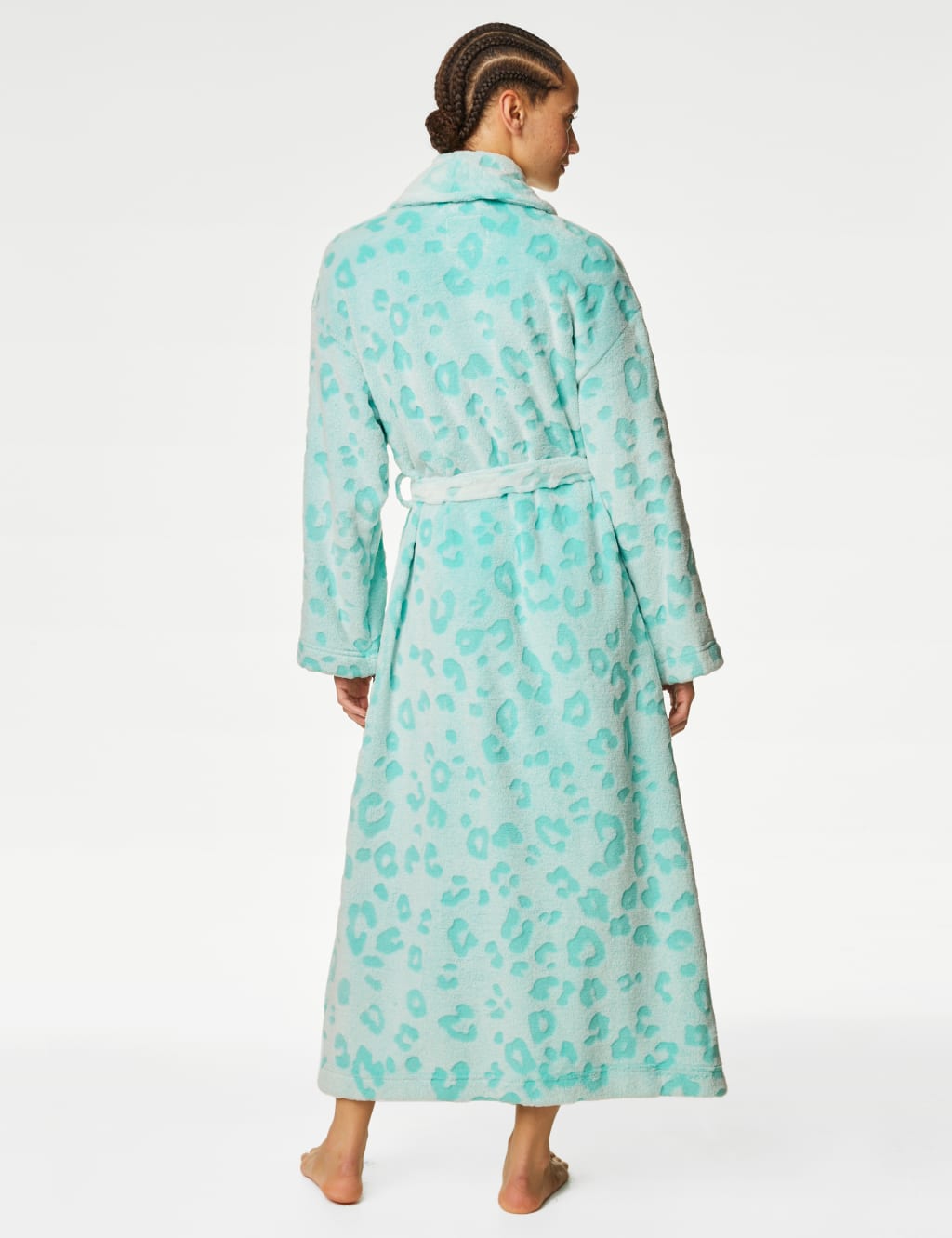 Leopard print dressing gown best sale at peacocks