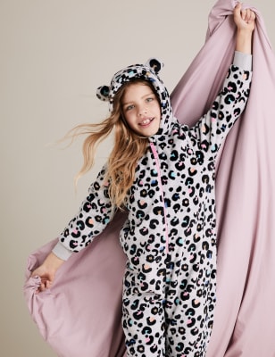 Fleece on sale onesie girl