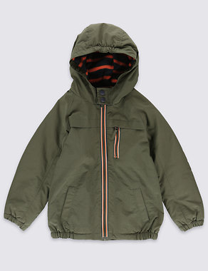 Fleece Lined Hooded Anorak with Stormwear™ (1-7 Years) Image 2 of 3