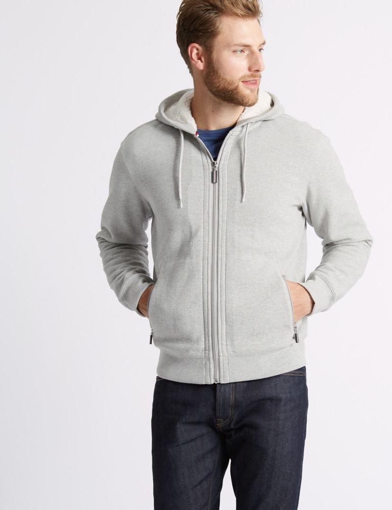 Fleece Lined Hoodie with Stormwear™ 3 of 4