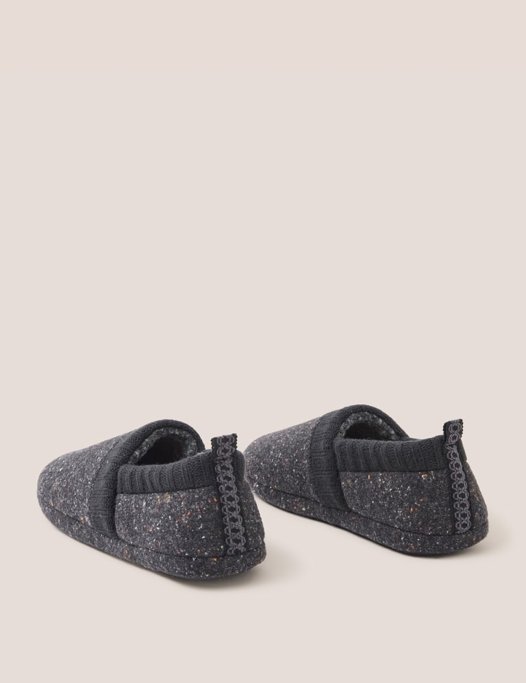 Fleece Lined Slippers White Stuff M S