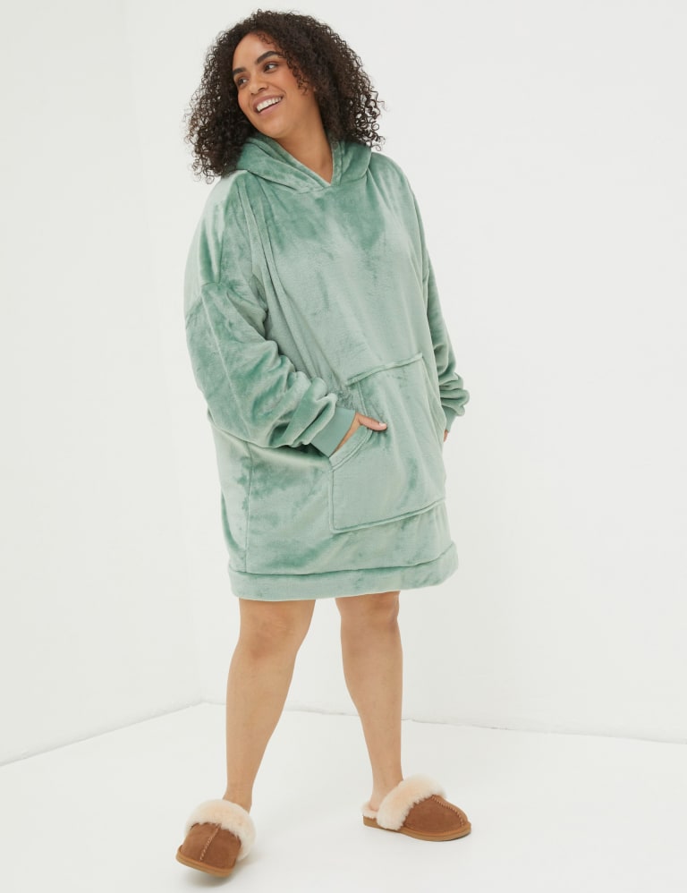 m&s longline hoodie