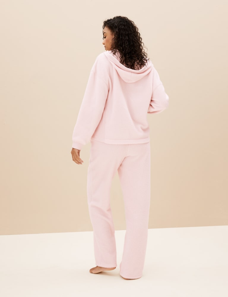 Loungewear Petite Low Rise Straight Leg Fleece Joggers in Baby