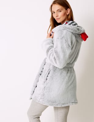 ladies minnie mouse dressing gown