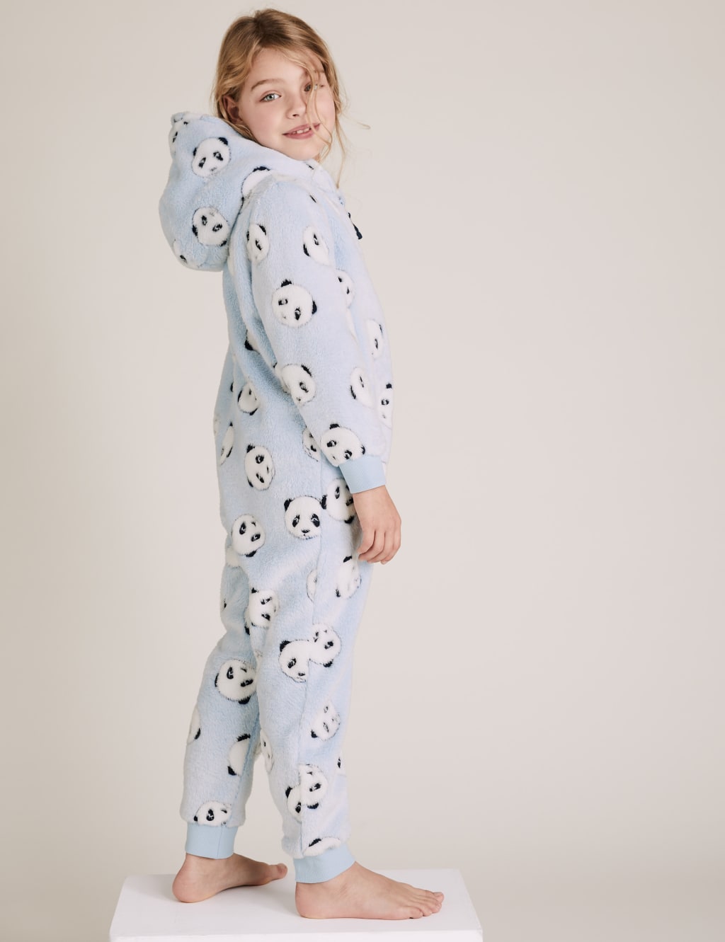 Fleece Panda Onesie (616 Yrs) M&S
