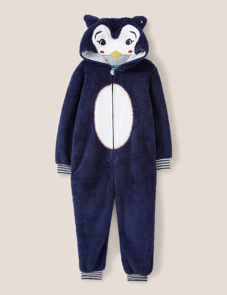 Fleece Penguin Onesie  (3-10 Yrs) 1 of 2