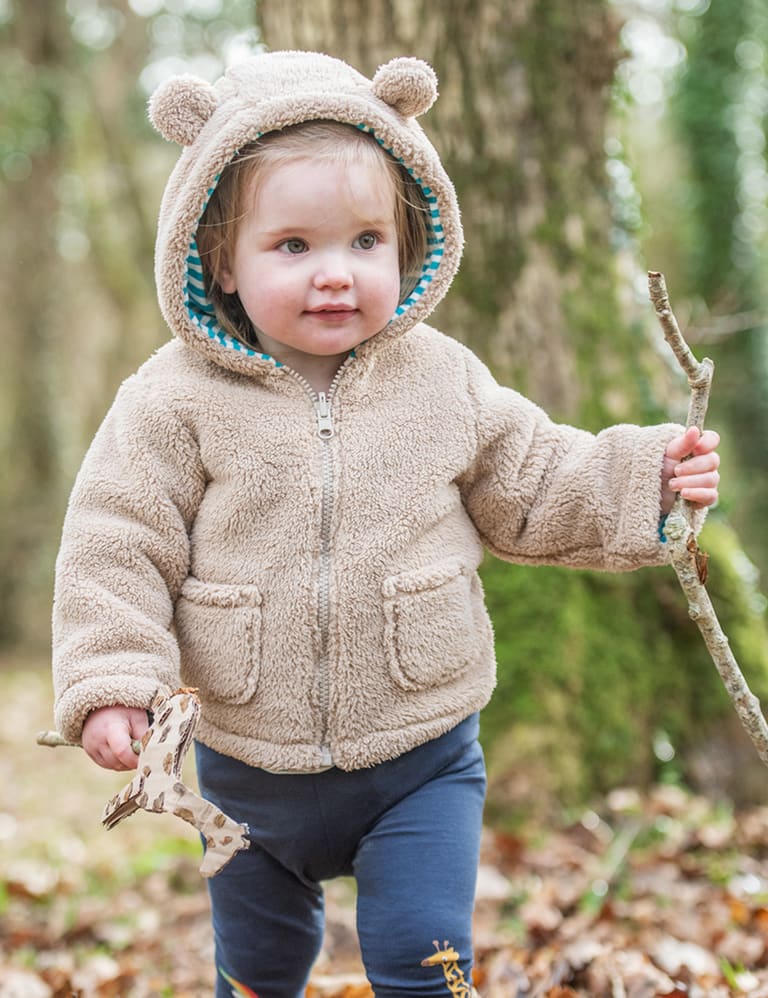 Fleece Reversible Jacket (0-5 Yrs) 2 of 5