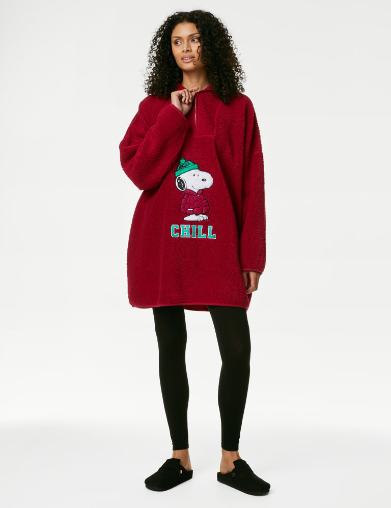 Fleece Snoopy™ Lounge Hoodie | Mu0026S Collection | Mu0026S