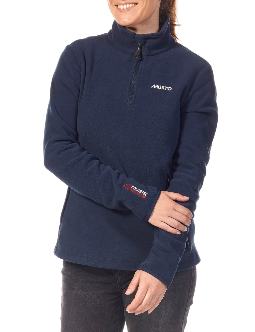 Musto half zip fleece top