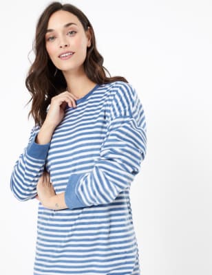 marks and spencer fleece nightdress