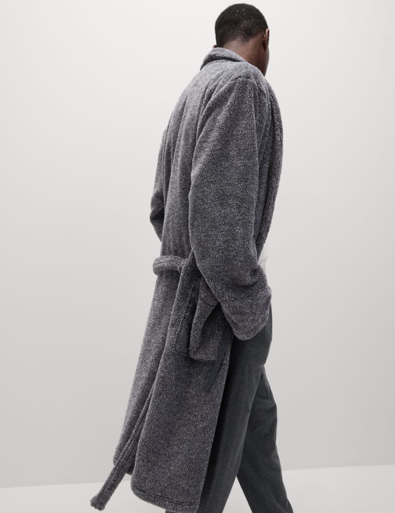 Fleece Supersoft Dressing Gown 4 of 4