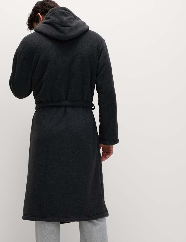 Mens thick dressing sale gown with hood