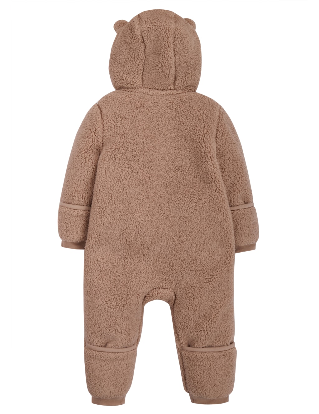 Fleece Teddy Bear Pramsuit (0 - 24 Mths) 1 of 5