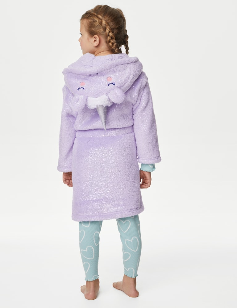 Bedtime Originals Rainbow Unicorn Pink/Purple/White Stars Fleece