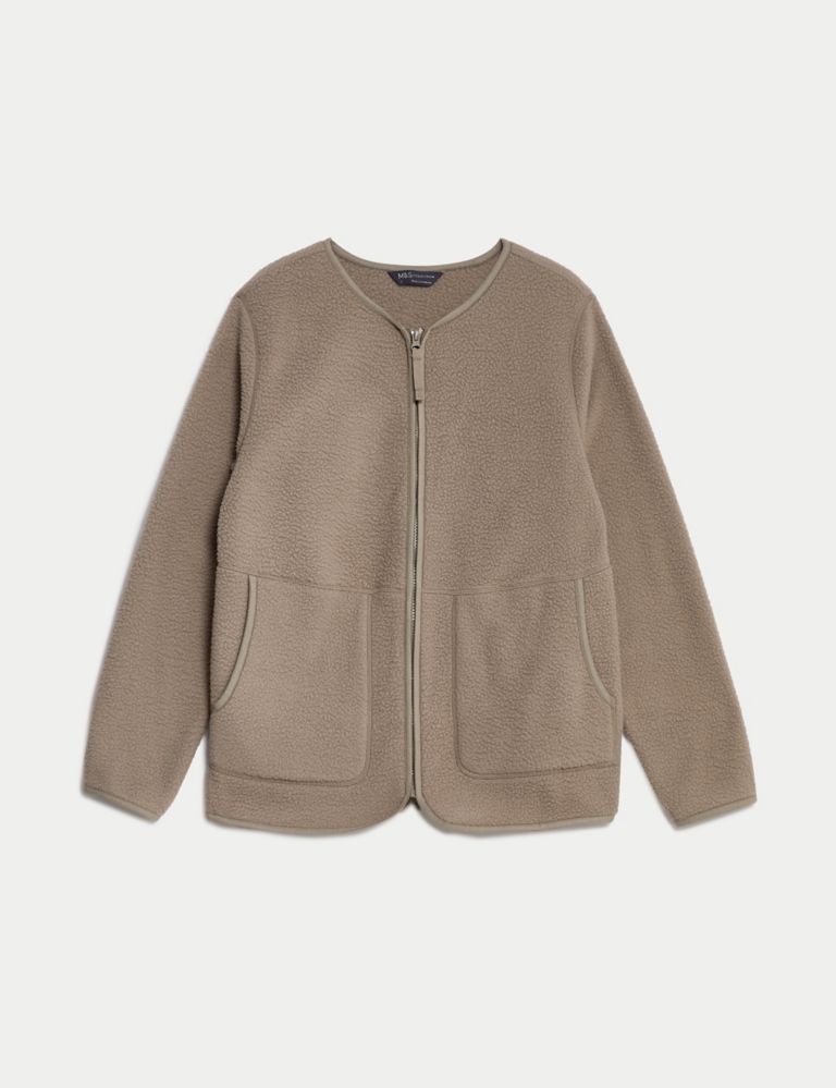 Fleece Zip Up Jacket | M&S Collection | M&S