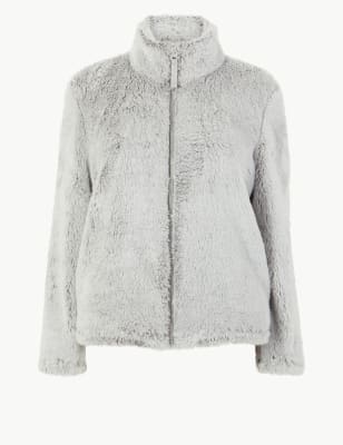 Marks and spencer ladies fleece tops sale