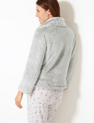 Ladies fleece snuggle on sale top