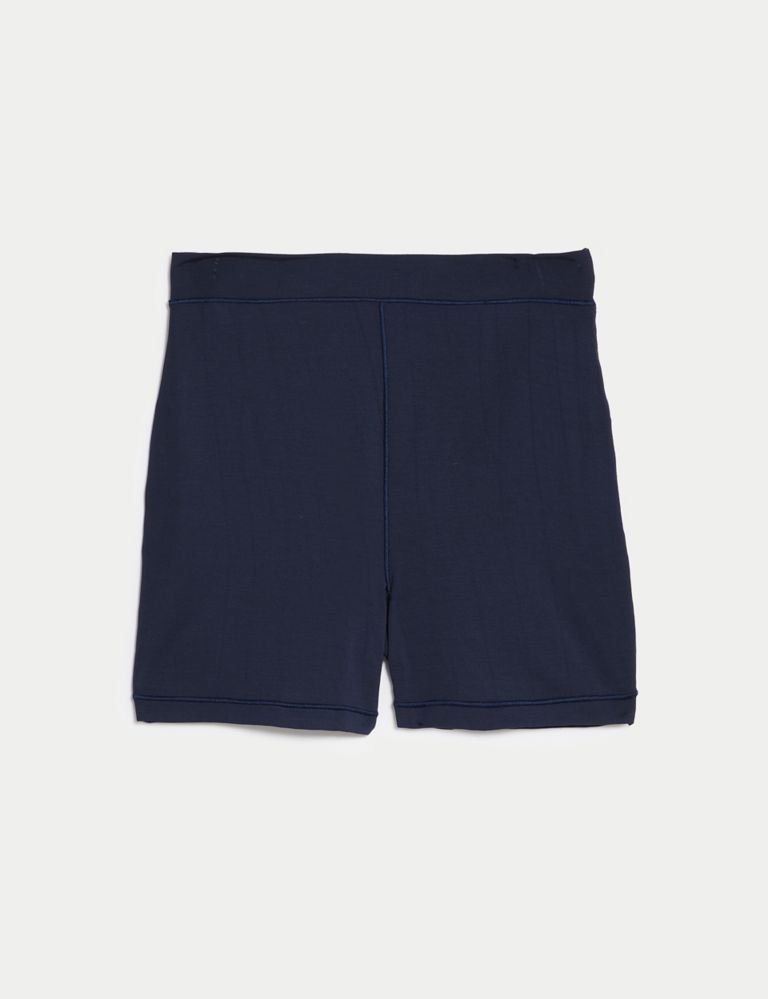 Buy Marks & Spencer Flexifit High Rise Sleep Knicker Shorts In Navy