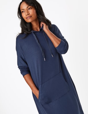 Hooded lounge shop dress