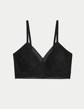 Flexifit™ Lace Non Wired Bralette Image 2 of 7