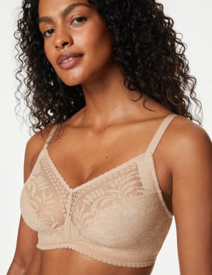 Cotton with Cool Comfort™ Bralette F-H, Body by M&S