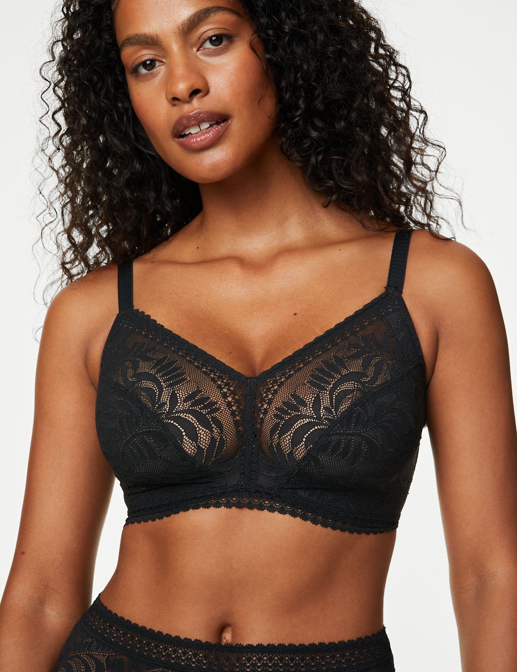 Flexifit™ Lace Non Wired Bralette F-H 2 of 7