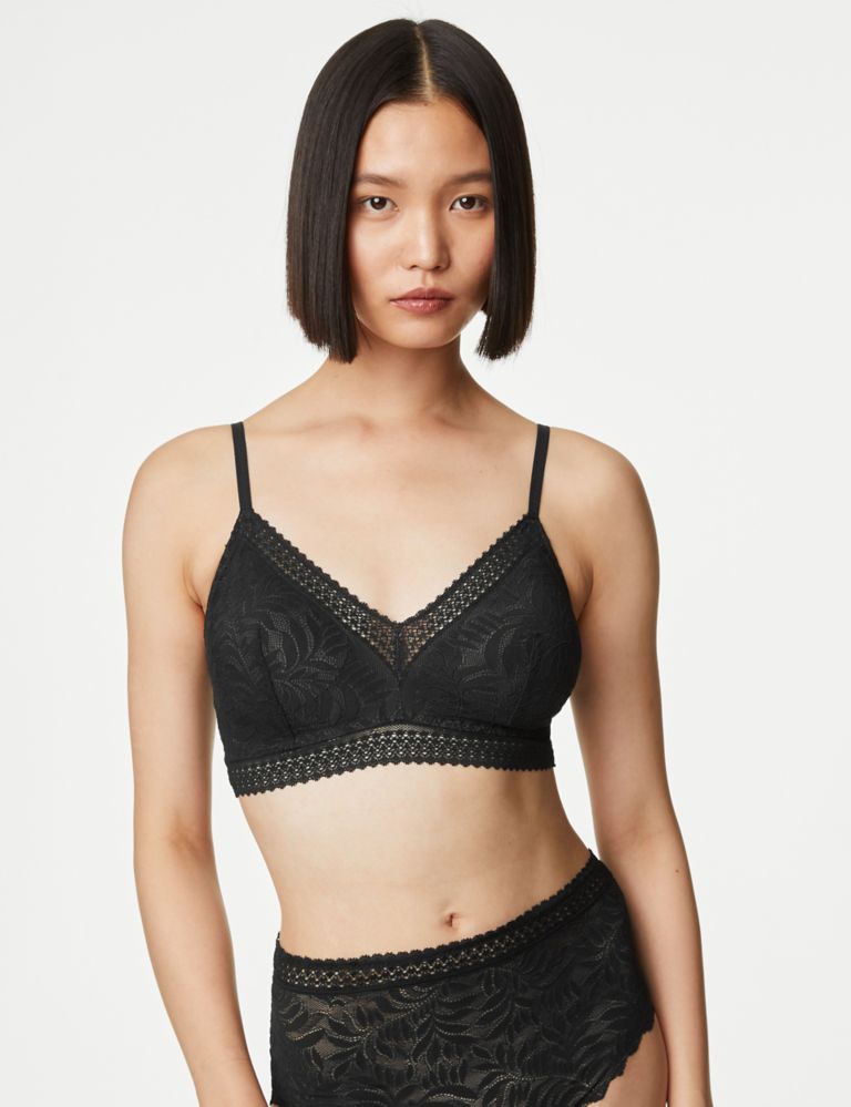 Flexifit™ Lace Non Wired Bralette 1 of 7