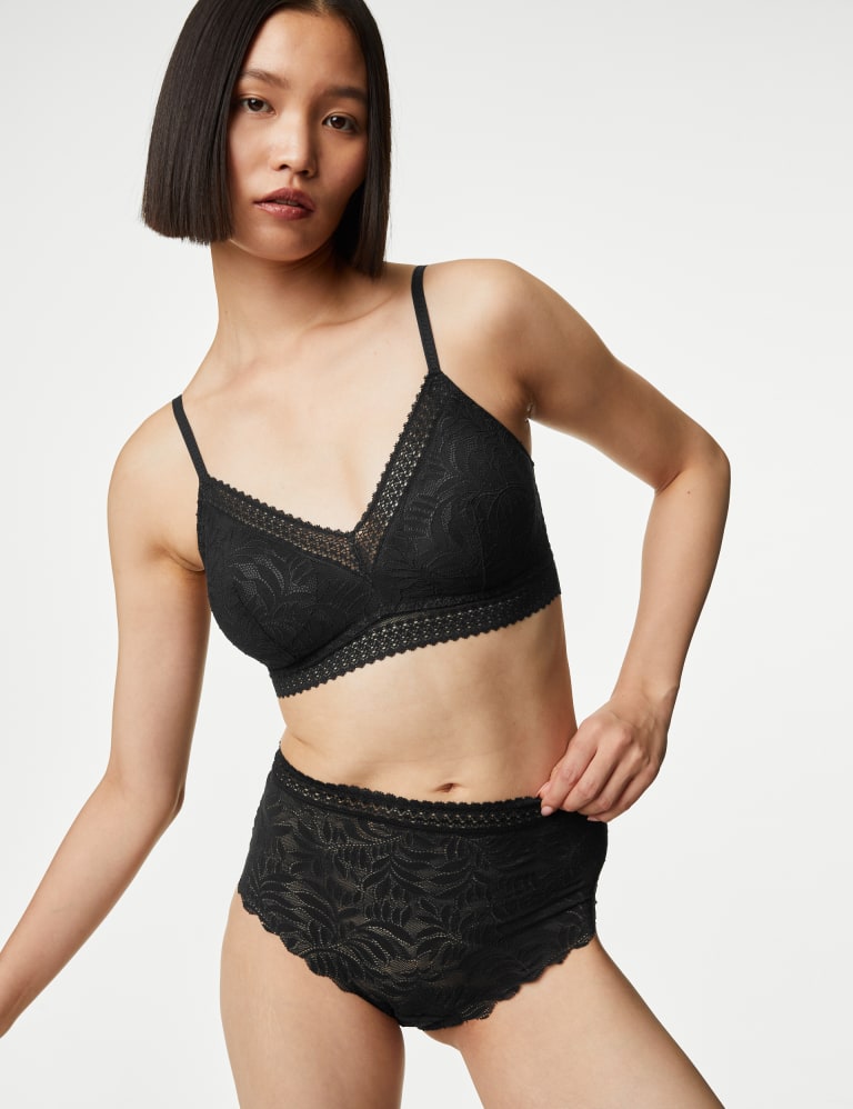 Marks & Spencer FLEXIFIT™ NON WIRED BRALETTE - Bustier - black - Zalando.de