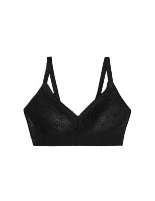 Flexifit™ Lace Non Wired Minimiser Bra C-H Image 2 of 7
