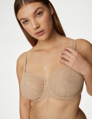Flexifit™ Lace Wired Balcony Bra F-H, M&S Collection