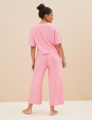 Flexifit™ Lounge Crop Leg Pyjama Set, M&S Collection