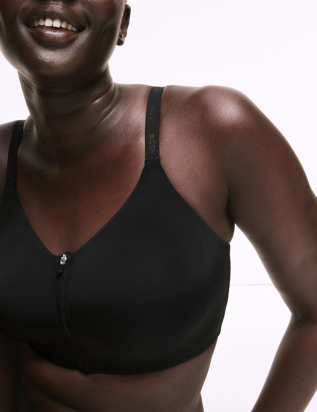 Flexifit™ Front Fastening Wired Full-Cup T-Shirt Bra A-E, Body by M&S