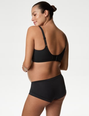 Strappy Back 2.0 Nursing Sports Bra - Black by Love and Fit™