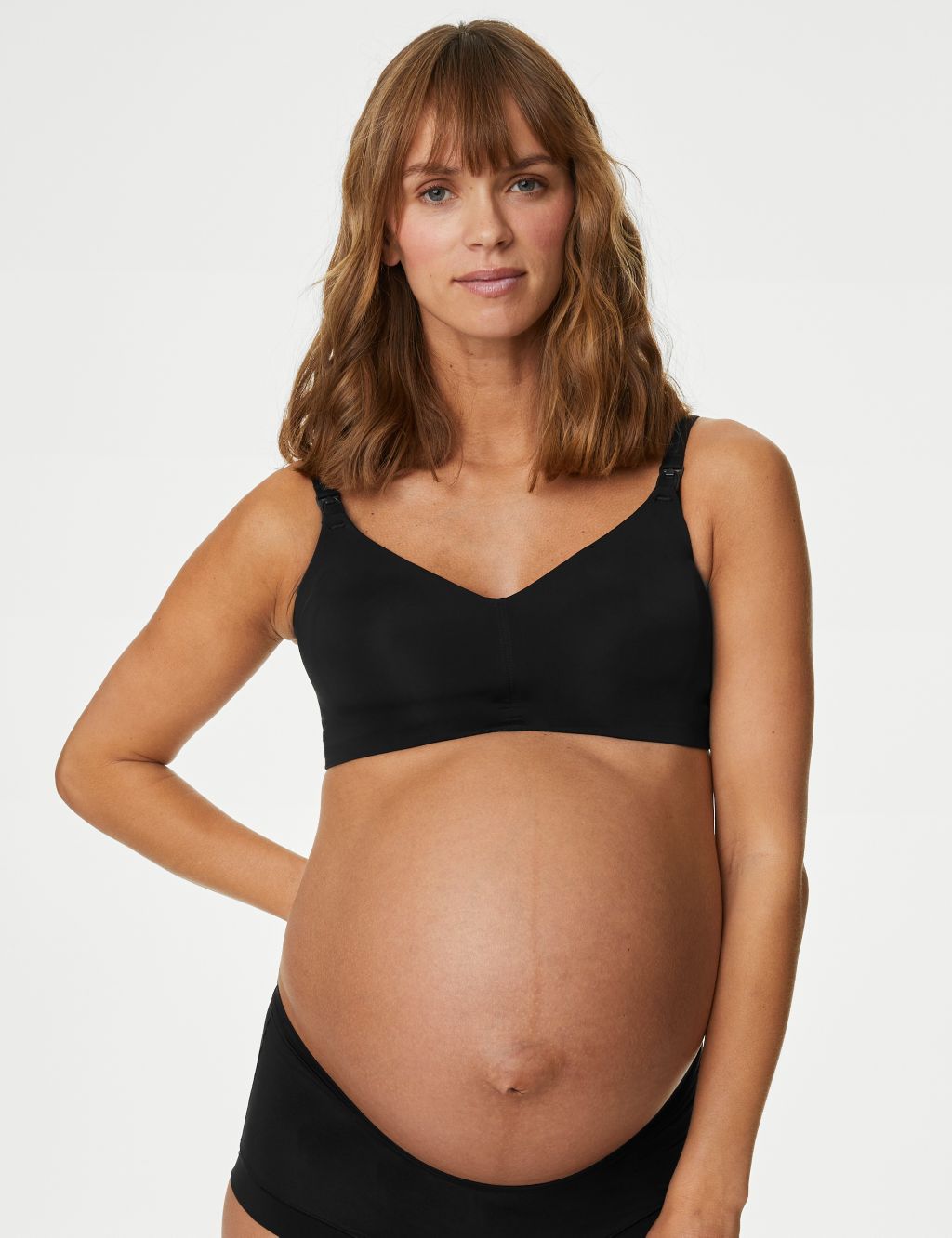 Matalan Black Non-Wired Nursing Bra - Size Maternity UK 36D – Growth Spurtz