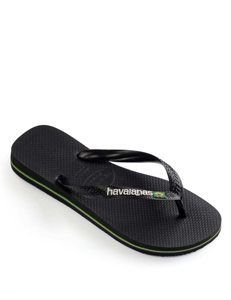 Havaianas Women's Flip Flop Sandals, Black, 8 UK