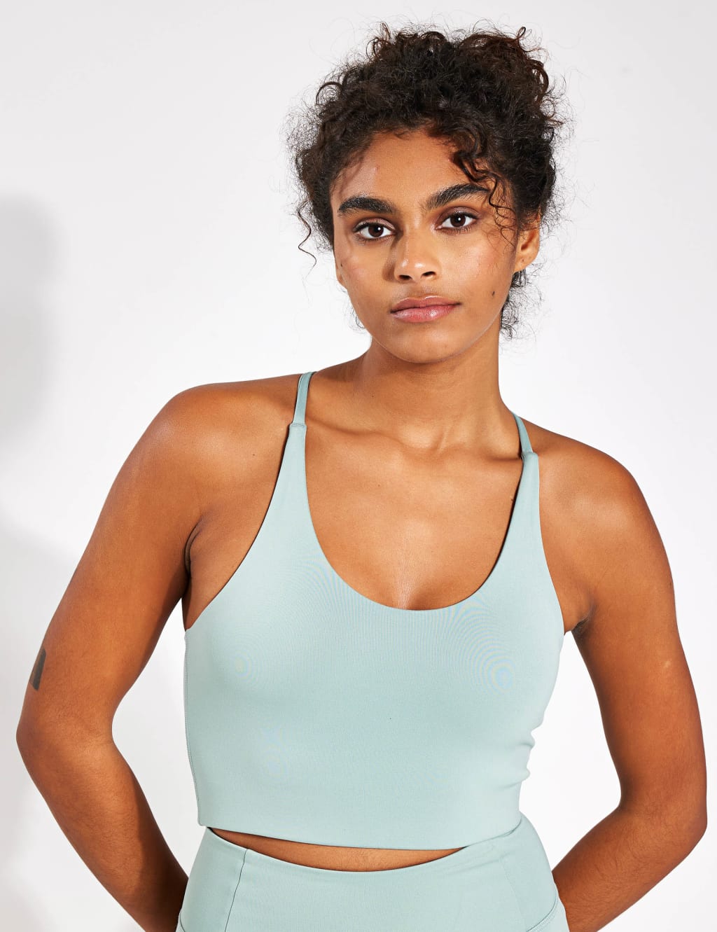 Float Cleo Non Wired Sports Bra Girlfriend Collective M&S