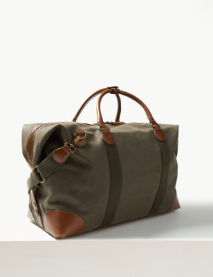 flocked holdall