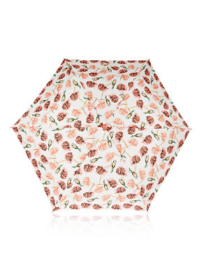 Floral & Bird Umbrella with Stormwear™ Image 2 of 3