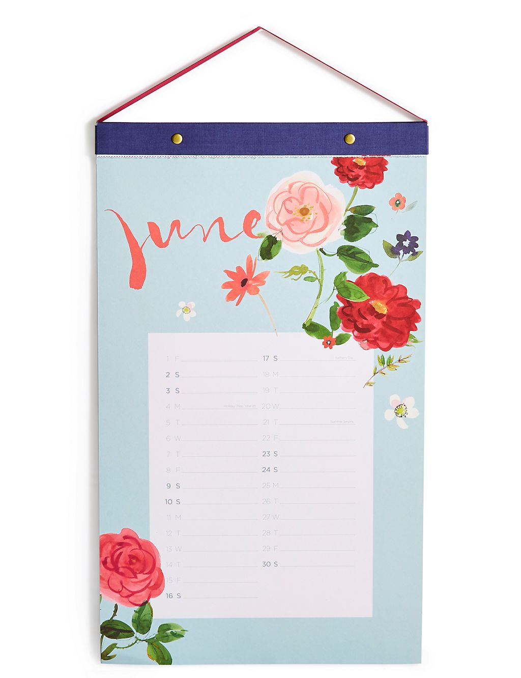 Floral 2018 Calendar 1 of 3