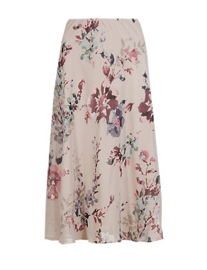 Floral A-Line Skirt Image 2 of 4