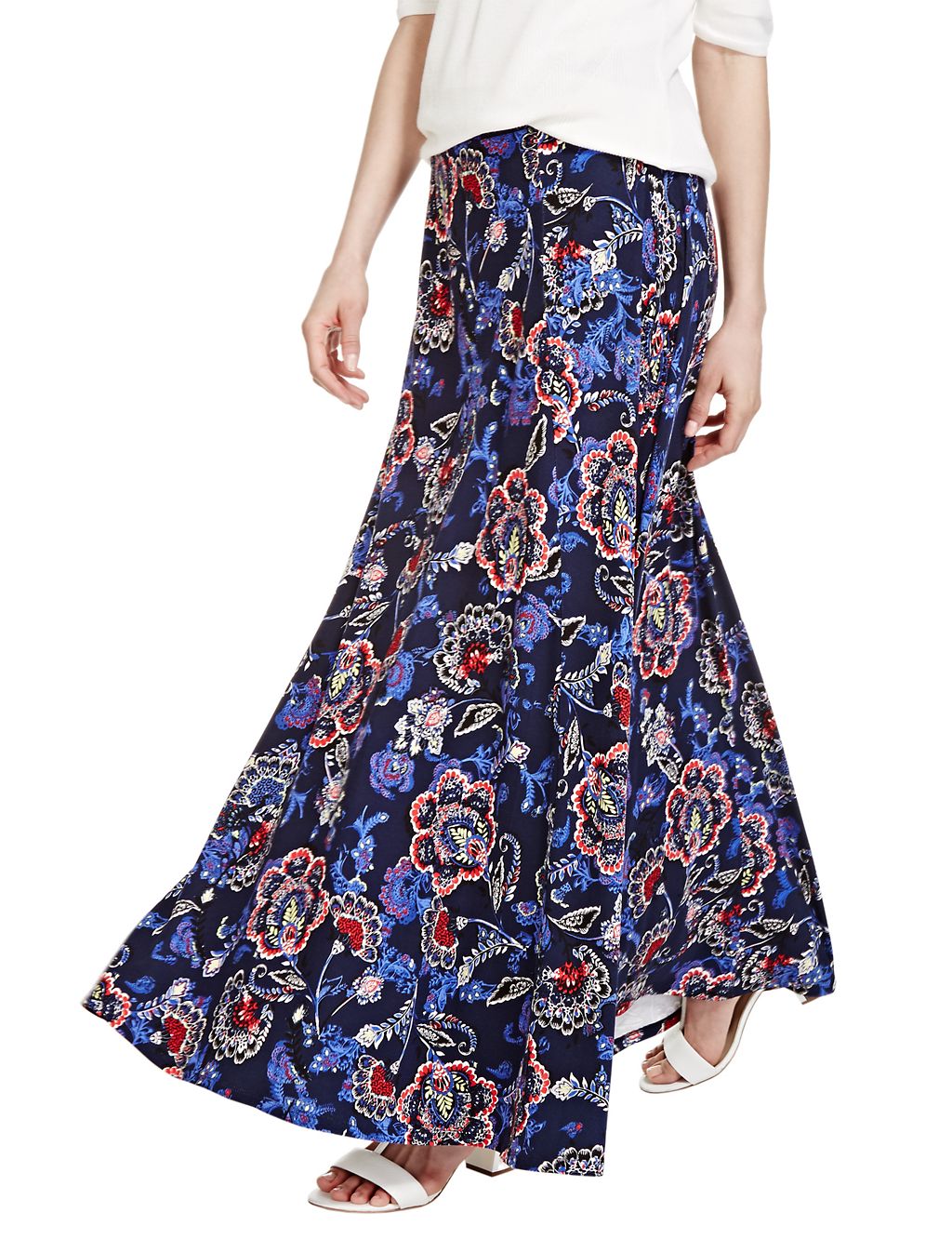 Floral A-Line Skirt 2 of 4