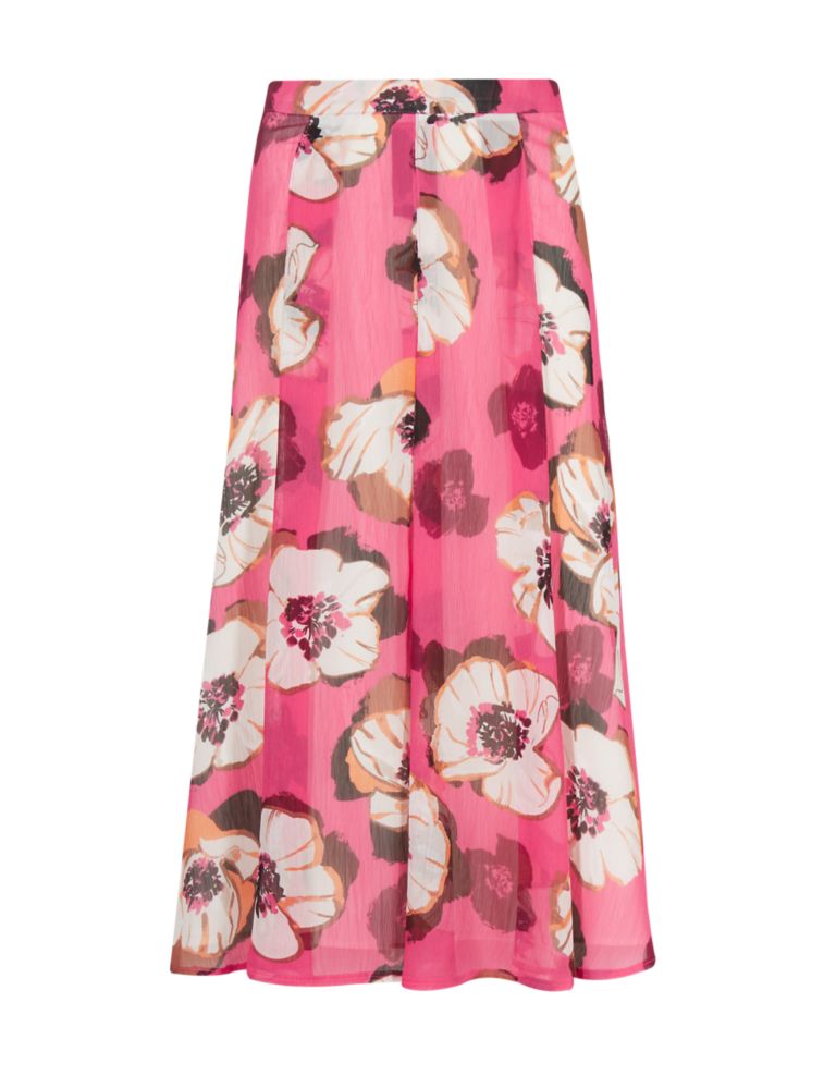Floral A-Line Skirt 3 of 4