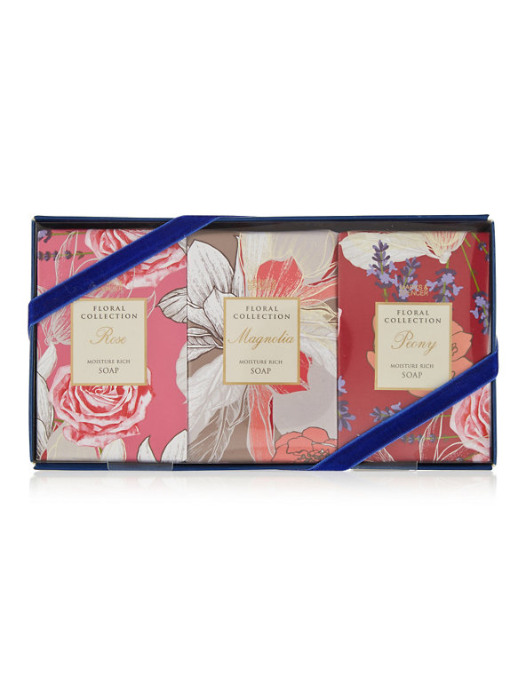 Floral Anniversary Mixed Soap Set Image 1 of 1