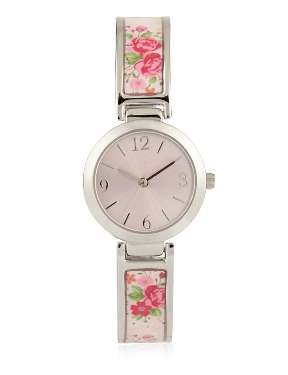 Floral Bangle Watch Image 1 of 2