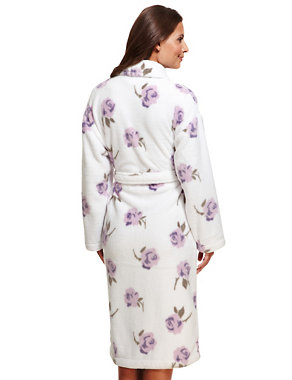 Floral Belted Dressing Gown Image 2 of 3