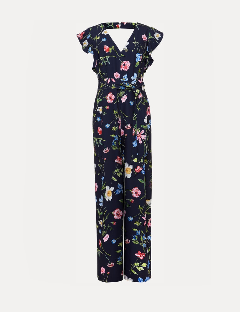Marks and spencer floral jumpsuit best sale